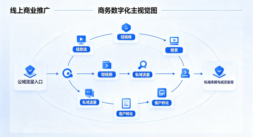 梅里斯达斡尔族区线上商业推广怎么做？全域流量闭环搭建与低成本转化实战指南